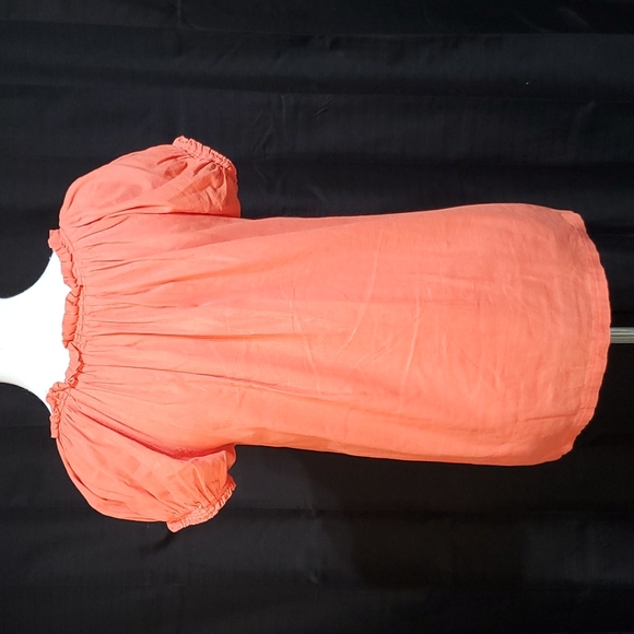 Gap orange peasant blouse - Picture 3 of 3